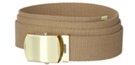 cotton khaki military belt pack