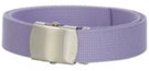 acrylic lavender military belt 6-pack