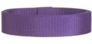purple 1-1/4" 2.0 mm polypro webbing