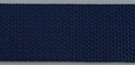 navy blue 1-1/2" acrylic webbing
