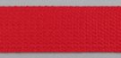 red 1-1/4" acrylic webbing