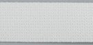 white 1-1/2" acrylic webbing