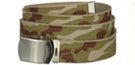 cotton khaki camo canvas belt pack