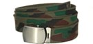 cotton olive camo canvas belt pack