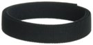 black 1-1/4" heavy weight cotton webbing