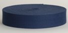 mini-roll of navy blue cotton webbing