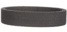 roll of charcoal gray cotton webbing