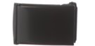 plain flip-top low gloss black military buckles