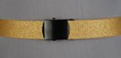 glittery gold 1-1/4" webbing