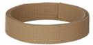 khaki 1-1/4" heavy weight cotton webbing