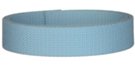 baby blue 1" acrylic webbing