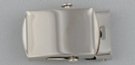 nickel polish military-style 1" buckle