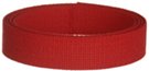 heavy weight cherry 1-1/4" polyester webbing