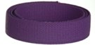heavy weight dark purple 1-1/4" poly webbing