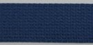 roll of navy blue cotton webbing