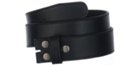 black textured leather snap buckle belt straps
