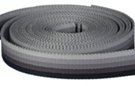 graduated gray webbing straps packet
