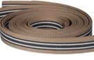 khaki, charcoal, white webbing straps packet