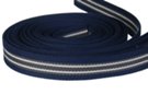 navy blue, charcoal, white webbing straps packet