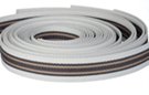 white, charcoal and khaki webbing straps packet