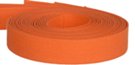1-1/2" cotton bright orange web belt straps