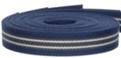 navy blue, charcoal, white webbing straps packet