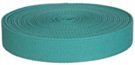 mini-roll of aqua acrylic webbing