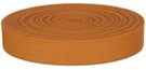 mini-roll of golden tan cotton webbing
