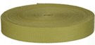 mini-roll of moss green acrylic webbing