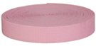 mini-roll of pink acrylic webbing