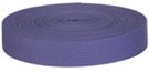 mini-roll of purple acrylic webbing