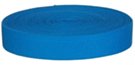 mini-roll of royal blue acrylic webbing