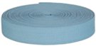 mini-roll of sky blue cotton webbing