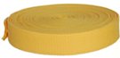 mini-roll of yellow cotton/acrylic webbing