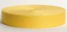 mini-roll of dark fill yellow acrylic webbing