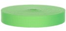mini-roll of flash green webbing