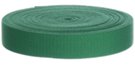 mini-roll of green acrylic webbing