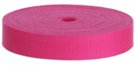 mini-roll of hot pink acrylic webbing