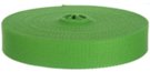 mini-roll of kelly green webbing
