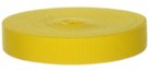 mini-roll of lemon yellow acrylic webbing