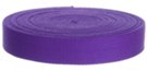 mini-roll of royal purple acrylic webbing