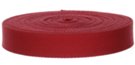 mini-roll of wine red acrylic webbing