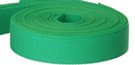 1-1/2" acrylic Irish green web belt straps