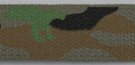 olive base camouflage 1-1/2" acrylic webbing